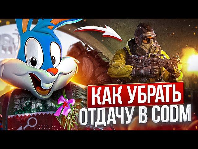 КАК УБРАТЬ визуальную ОТДАЧУ В CALL OF DUTY MOBILE | tiny toon codm