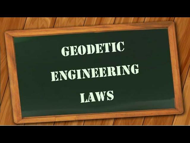 Geodetic Engineering LAWS