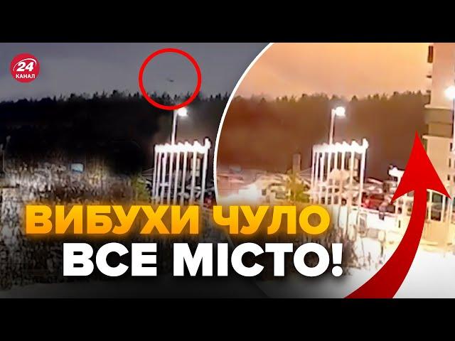 ️ГІГАНТСЬКА атака по ГОЛОВНОМУ заводу Путіна в Іжевську (ВІДЕО). Там виробляли БПЛА та ЗРК