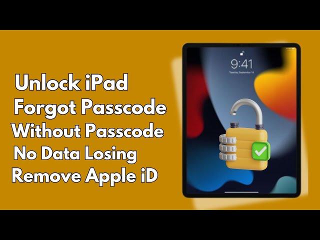 How To Reset iPad Passcode ! Unlock Any iPad Passcode Without Data Losing ! Unlock iPad Without Pc