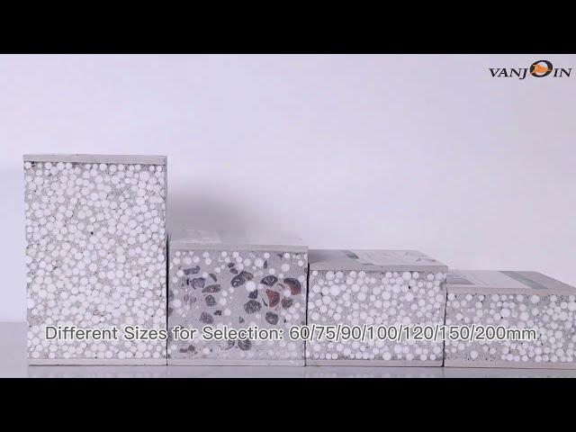 Precast EPS Foam Concrete Sandwich Panel