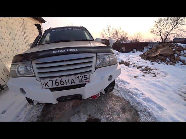 Эскудо, бодилифт 80мм, лебедка, силовой бампер, Escudo, 80mm bodylift, winch, power bumperエスクード、ボディリ