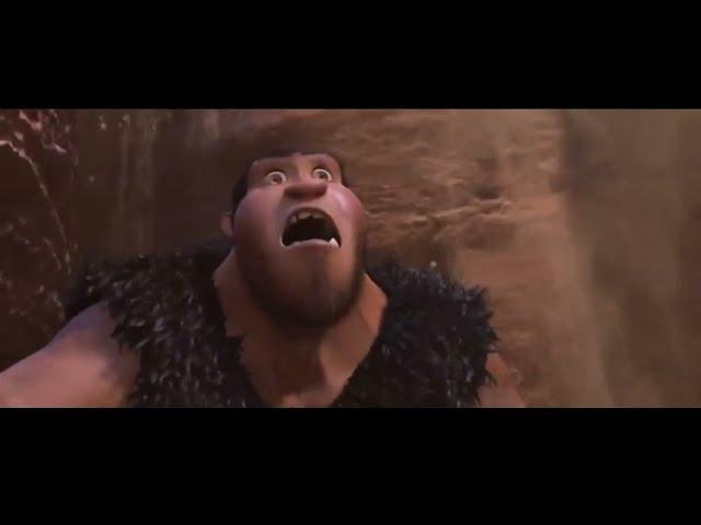 The Croods - cave destruction