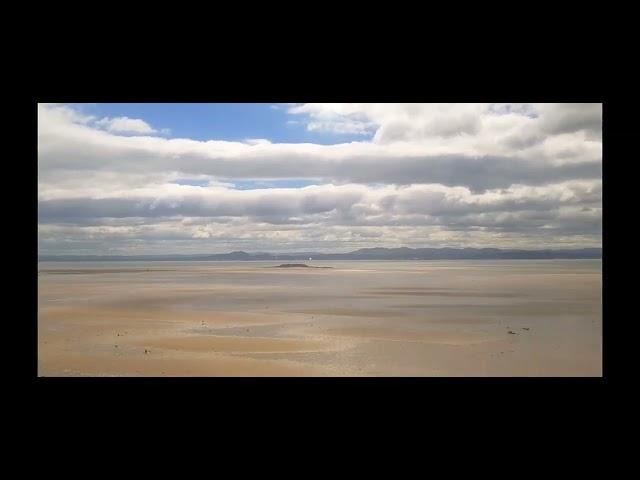 The Fife Coast on a train from Dundee to Edinburgh