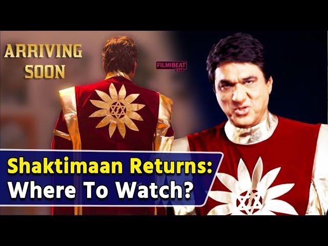 Mukesh Khanna Reveals Return Of Shaktimaan; Streaming Platform & More