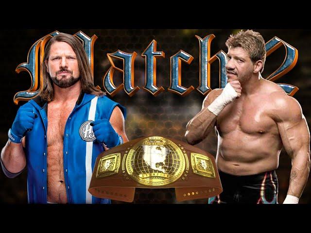 AJ Styles vs Eddie Guerrero || WWE 2K23 || Amigos Hub