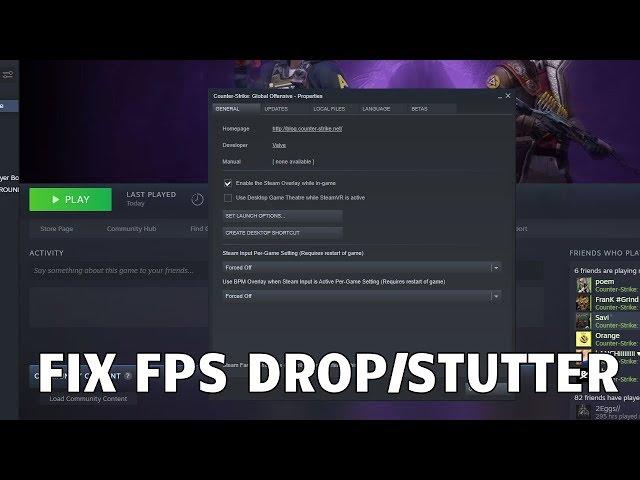 CS:GO - How to Fix High Shaders FPS Drop/Stutter Issue