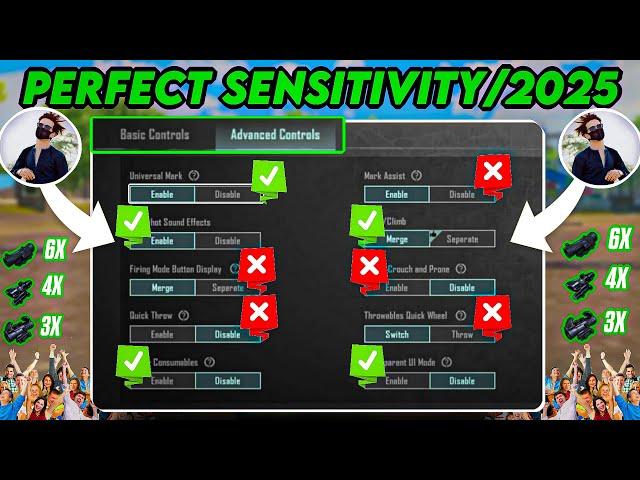 World Best Sensitivity Control And Setting For All devices pubgm & bgmi