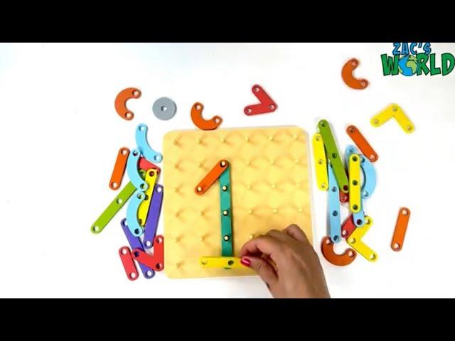 Learn numbers 0-10 | STEM | Learning to count | Counting for Kids | Number activity | Number puzzle