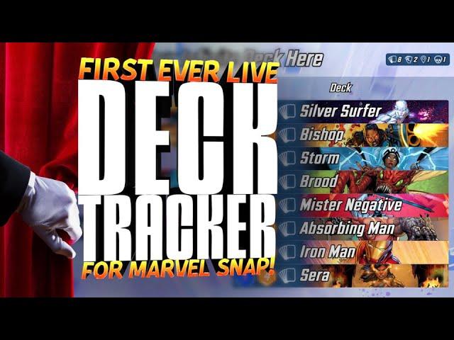 This is HUGE: First Ever LIVE Deck Tracker for Marvel Snap | Decks I'm Playing To Infinite Gameplay