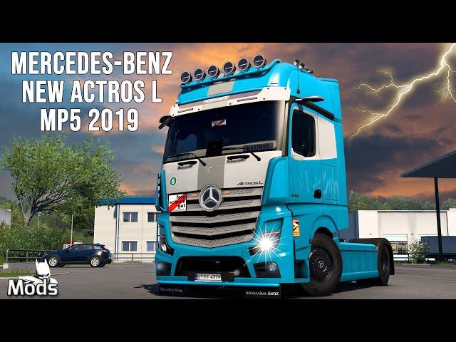 ETS2 1.51 MODS  LKW Tuning ▶️ Mercedes-Benz New Actros L MP5 2019 [Basteln mit Maximus]