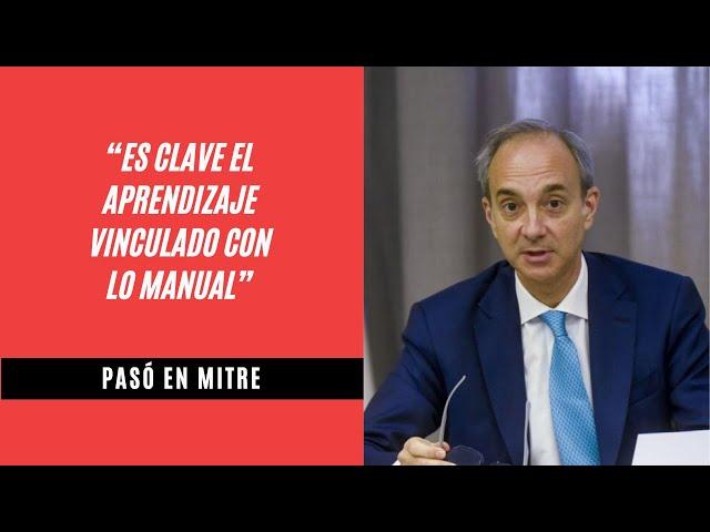 La entrevista completa a Carlos Torrendell sobre la prohibición de celulares en las escuelas de CABA