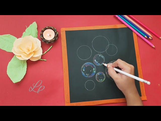 Bubbles Drawing # Lp Art and Craft #bubbles