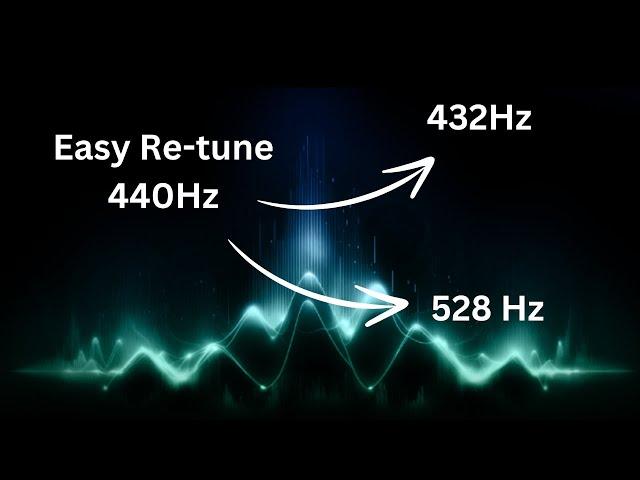 4 Ways To Convert 440 Hz Music to 432 hz or 528 hz