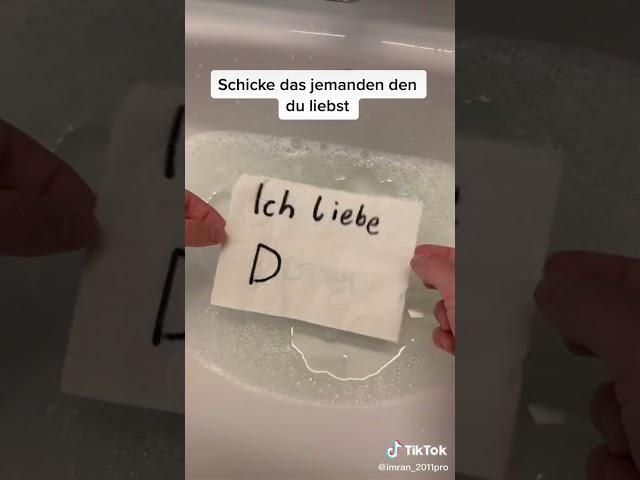 schick es jemanden den du liebst