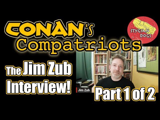 Interview with 'Conan's Compatriot' Jim Zub! Defying Expectations. (Part 1 of 2)