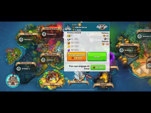 Hustle Castle game modes part 1 /pvp battles/