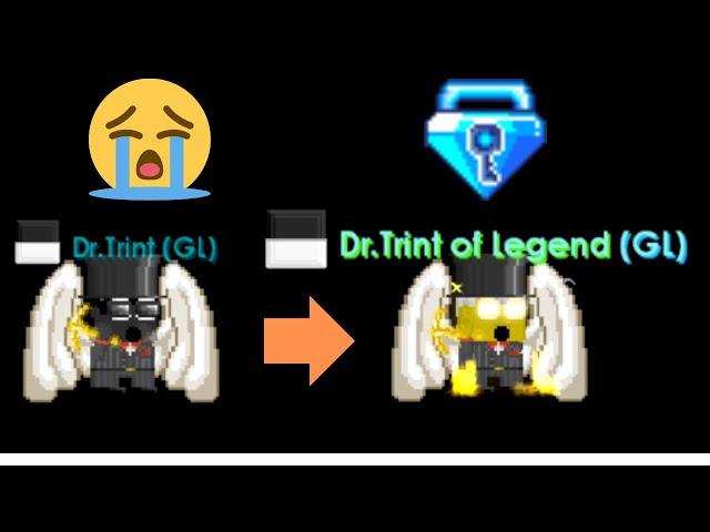 Idiot gets Legendary Title Growtopia