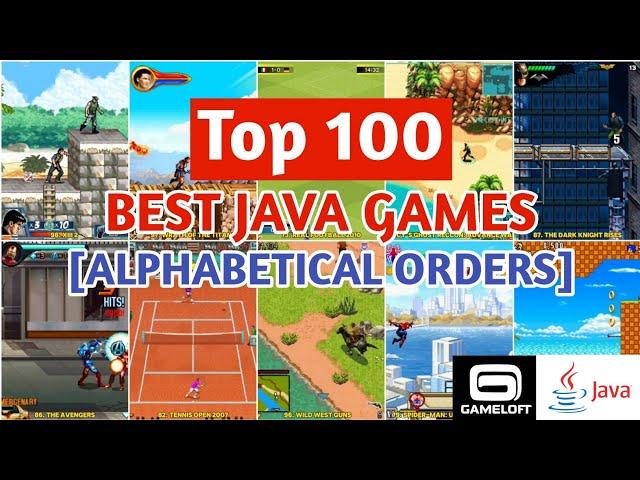 Top 100 Best Java Games [Alphabetical Orders]