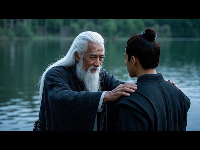 Kung Fu Movie! Old Man passes down a century of power to Kung Fu boy, making his skills soar!