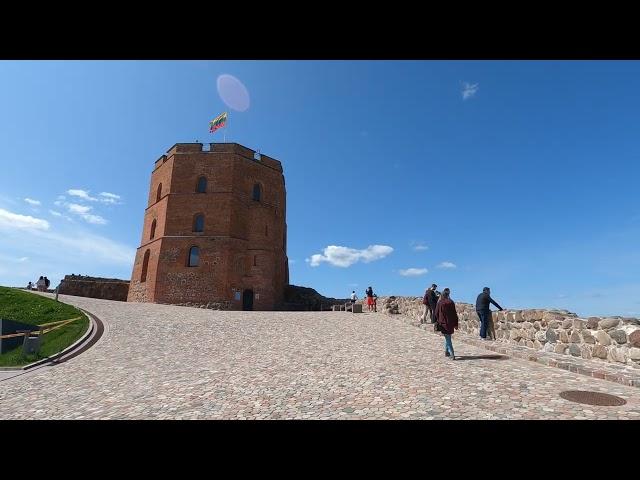 Unveiling the Majesty: Exploring Gediminas Castle Tower in Mount Gediminas, Vilnius, Lithuania