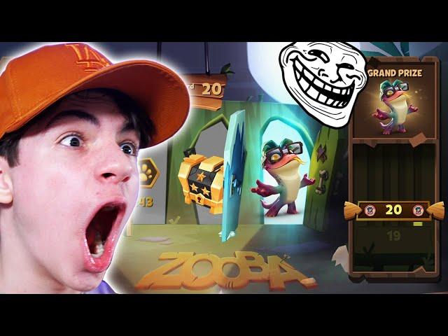 BIGGEST TROLL RAGE EVER IN MAZE OF TREASURES! - Zooba