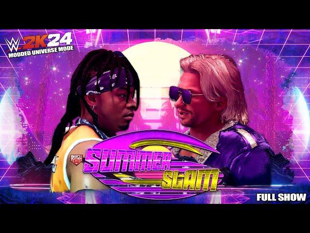 SWW | SummerSlam | WWE 2K24 Modded CAW Universe Mode