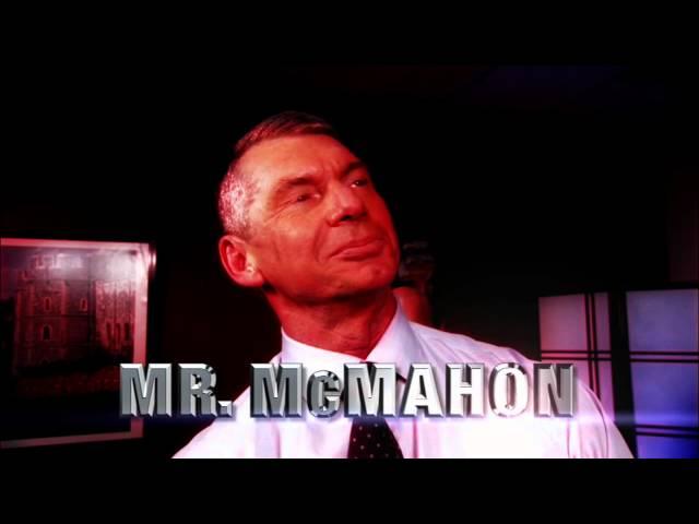 Mr. McMahon entrance video