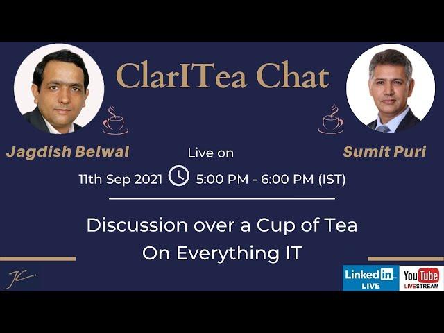 ClarITea Chat with Sumit Puri, Chief Growth Officer at KEF Holdings