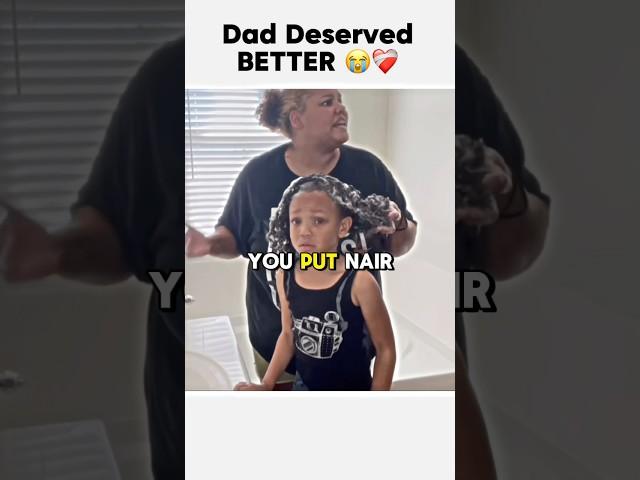 Man vs Wife : Father Puts Nair In Daughter’s Hair