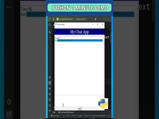 Python AI Chatbot Demo