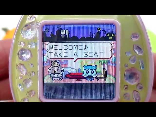 Tamagotchi P's New download feature! Virtual Deco Pierce - VDP