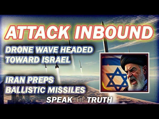 BREAKING: Massive Attack Headed Toward Israel | Reports Of "1000 Drones" From Iraq