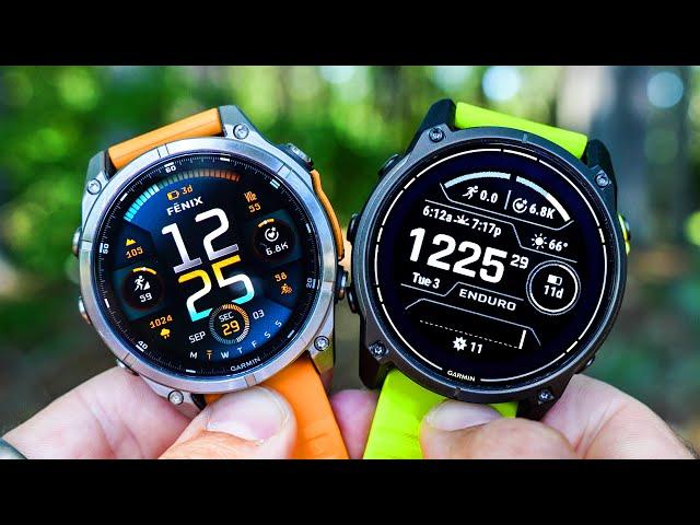 Garmin Fenix 8 vs Enduro 3 (Don't Waste Your Money!)