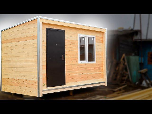 Built a MINI HOUSE in 4 days and 150 thousand rubles. Here's what happened...