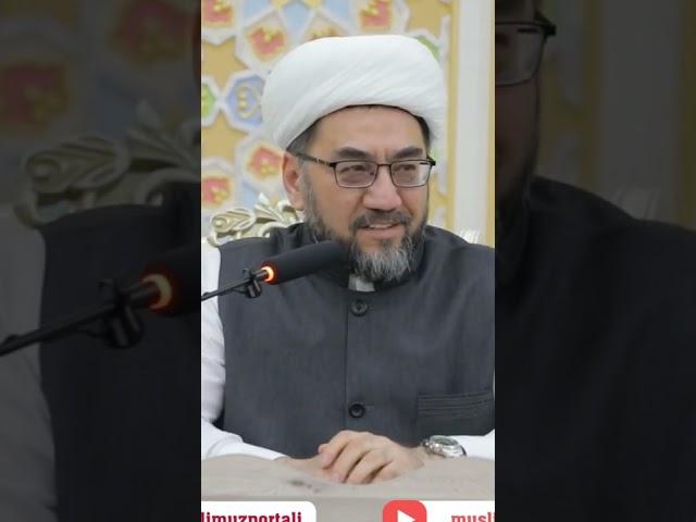 °КИМ АЛЛОХ БИЛАН ГАПЛАШИШНИ ХОХЛАЙДИ°Муфтий Нуриддин ҳожи домла Хазратлари