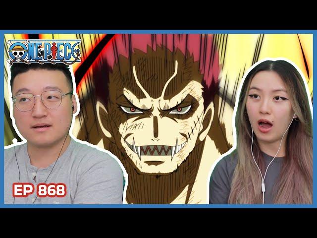 CONQUEROR'S HAKI! HONORABLE KATAKURI! | One Piece Episode 868 Couples Reaction & Discussion