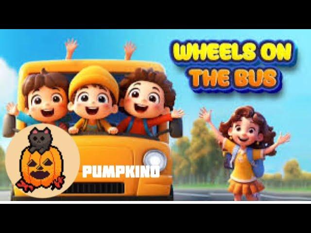 |Wheel on the bus| Nursury rhymes @pumpkino