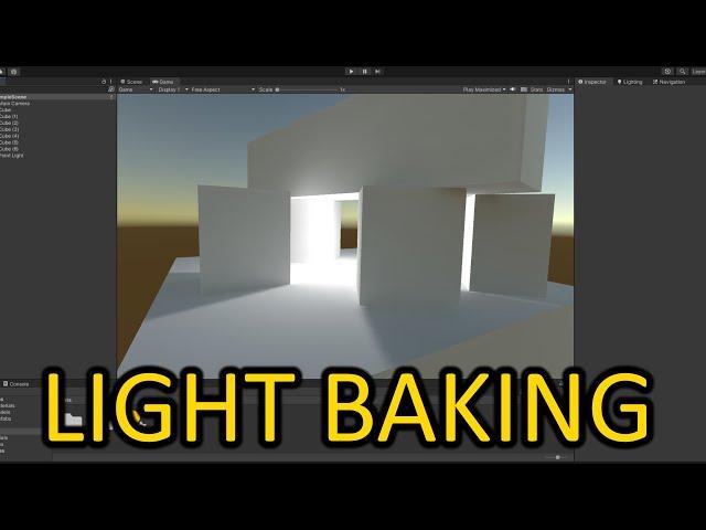 How To Bake Lighting! | Unity Tutorial