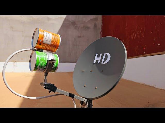 How to Make a Digital HD Antenna Using a Parabolic Dish for DTV Channels