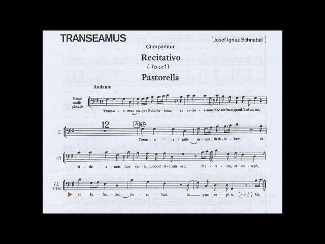 Transeamus  Bass / Tenor