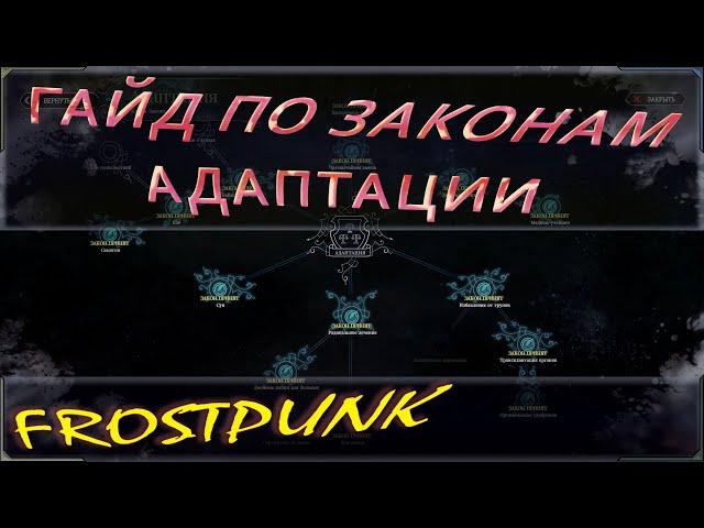 Frostpunk гайд законы адаптации. Советы для новичков и просто лайфхаки. Обучение игре Фростпанк.