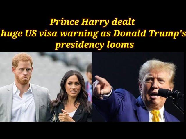 Donald Trump's presidency could spell 'disaster' for Prince Harry | Shaheen news english