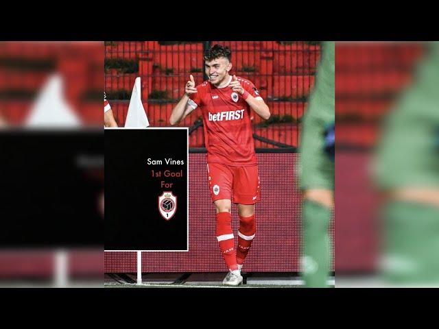 Sam Vines - First Goal For Royal Antwerp FC