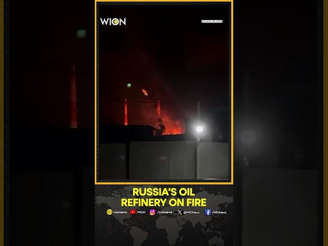 Russia-Ukraine War: Oil Refinery In Russia's UFA On Fire, Reports | WION Shorts