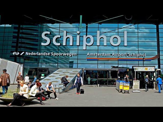 Amsterdam Airport Schiphol, The Netherlands (2025) Walking tour - Schiphol Airport + Schiphol  Plaza