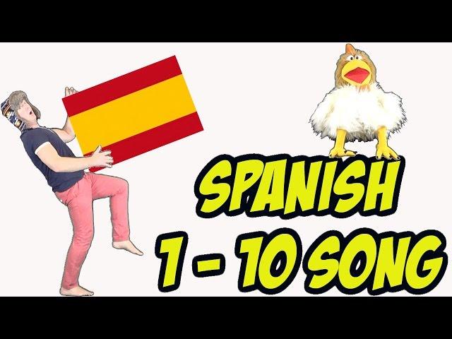 Spanish Numbers | 1 - 10 in Spanish | Spanish Counting Song | JINGLE JEFF & PG