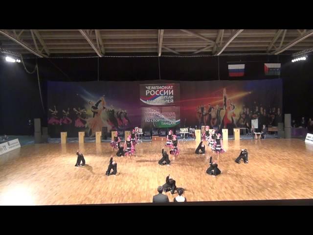 Чемпионат России Формейшн, Formation Latin 2012  Duet PERM,  29.01.2012.