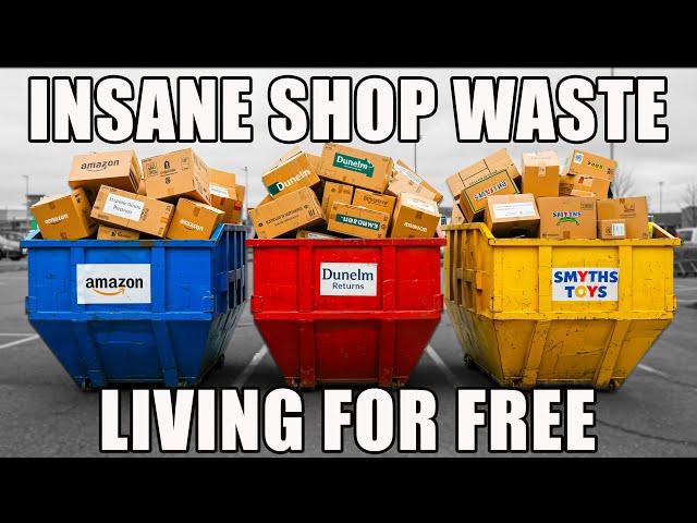 Dumpster Diving for Hidden Treasures! UK RETAIL PARKS