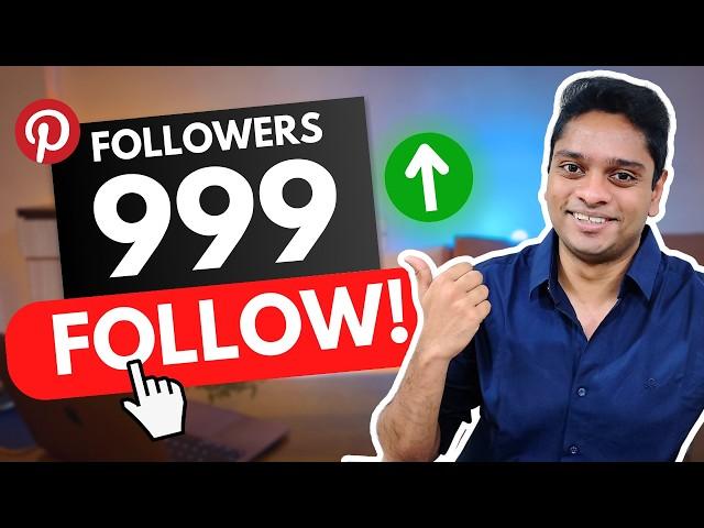 How to Get Your First 1000 Followers On Pinterest FAST in 2024!